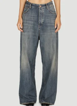 Low Rise Baggy Jeans>Balenciaga Discount