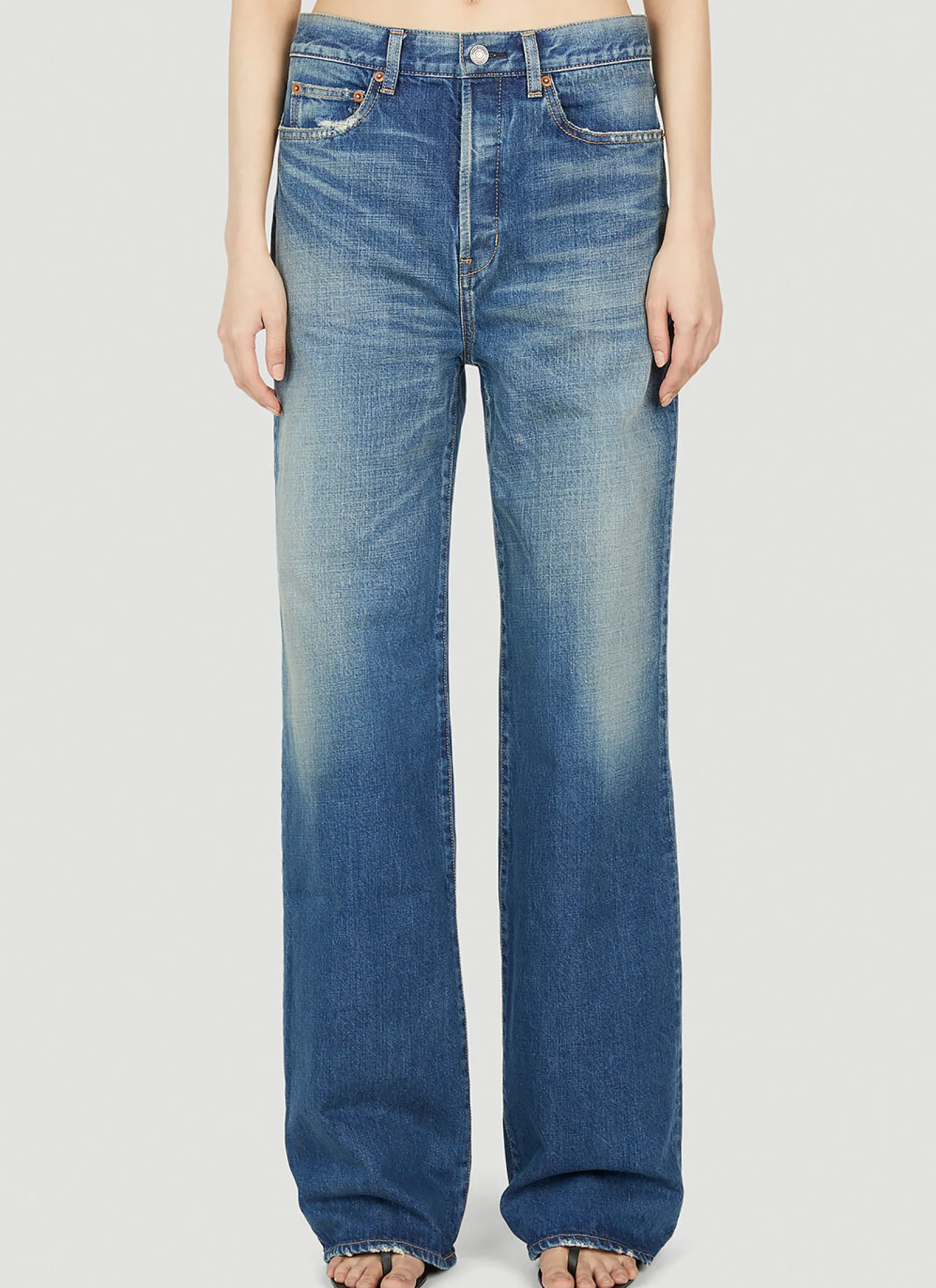 Low Rise Jeans>Saint Laurent Hot