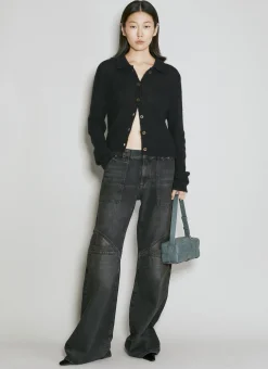 Low Rise Wide Leg Jeans>Guess USA Sale
