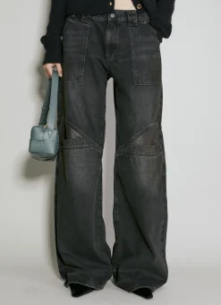 Low Rise Wide Leg Jeans>Guess USA Sale
