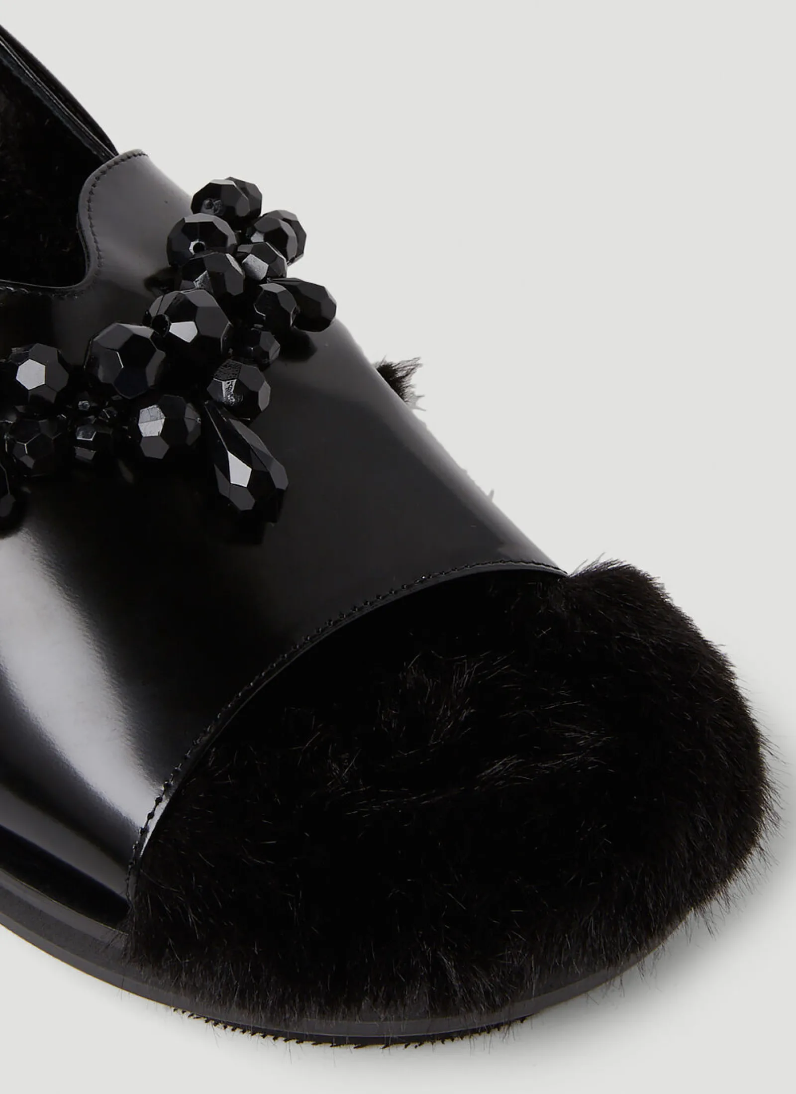 Low Trek Faux Fur Sandals>Simone Rocha Hot