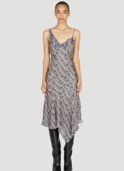 Lucia Printed Midi Dress>Isabel Marant Discount