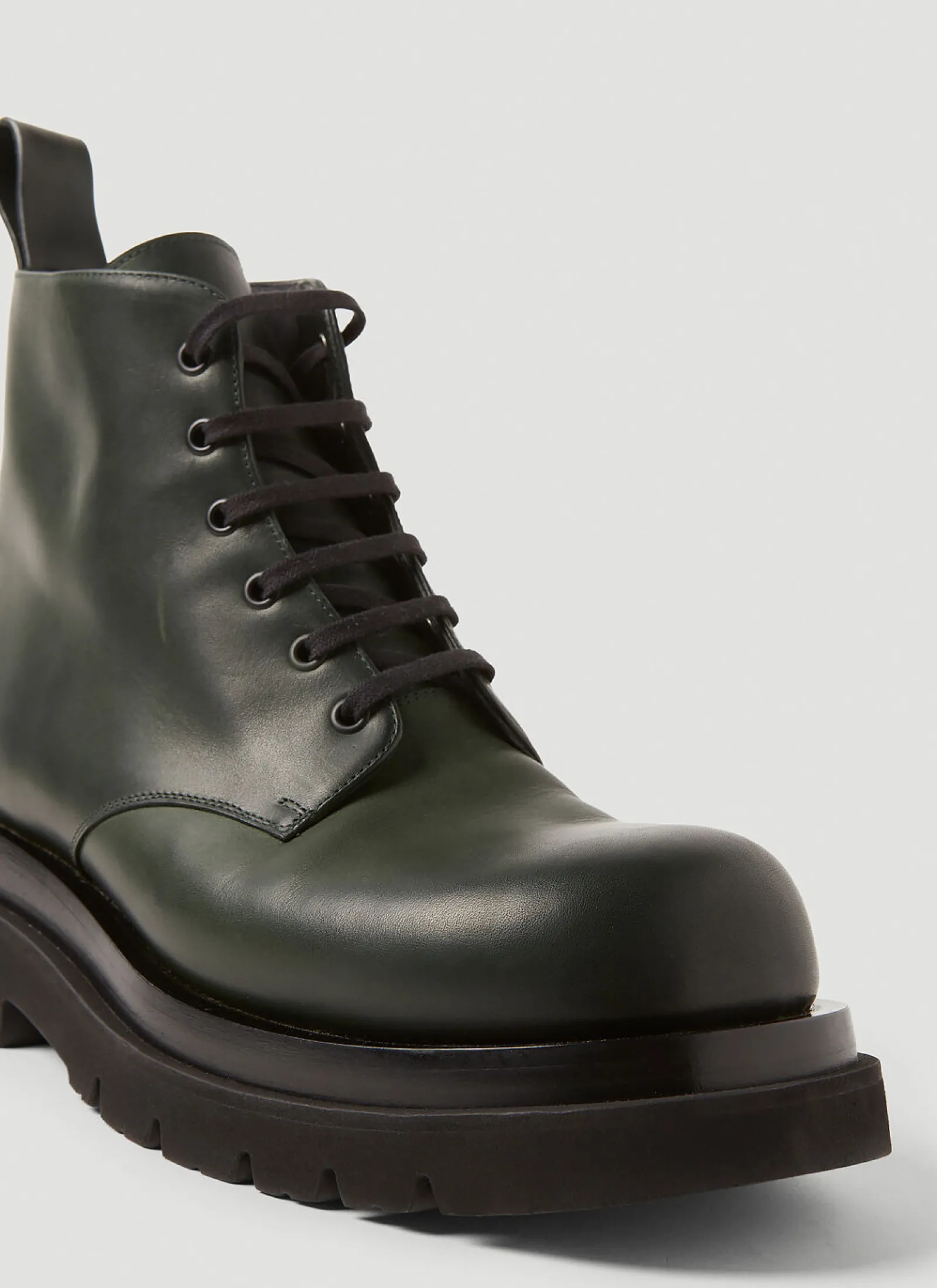 Men Bottega Veneta Boots^Lug Lace-Up Ankle Boots