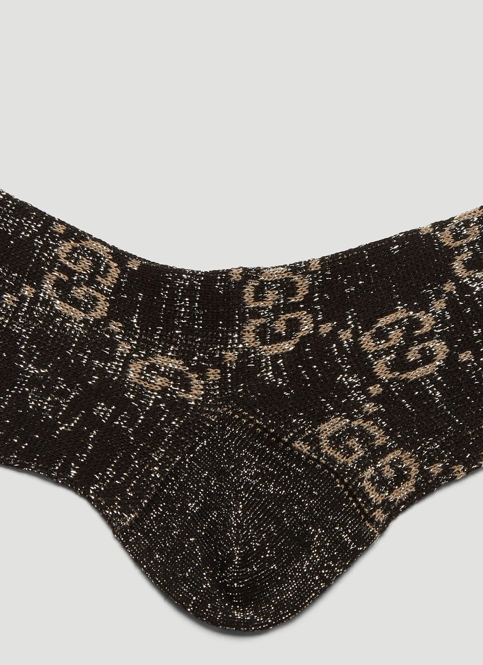Men Gucci Socks^Lurex Gg Motif Stretch Socks