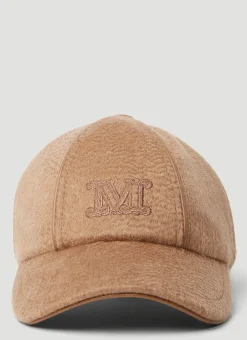 Men Max Mara Hats^M Embroidered Baseball Cap