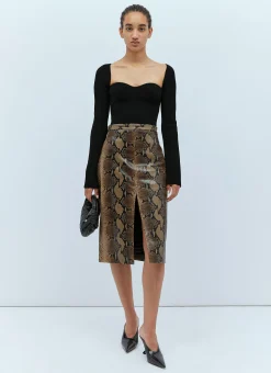 Maddy Long Bustier Knit Top>KHAITE Outlet