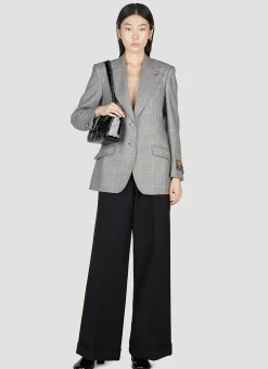 Maison De L'Amour Check Blazer>Gucci Best