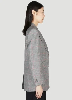 Maison De L'Amour Check Blazer></noscript>Gucci Best