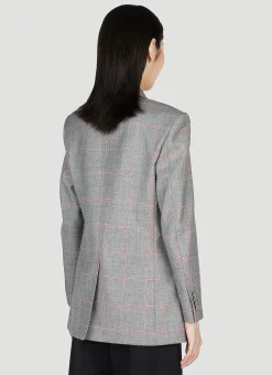 Maison De L'Amour Check Blazer></noscript>Gucci Best