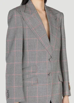 Maison De L'Amour Check Blazer></noscript>Gucci Best
