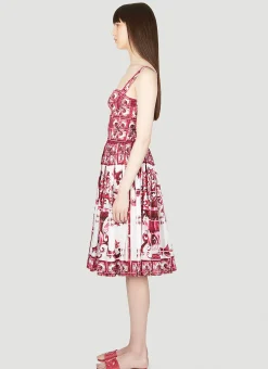 Majolica Print Dress></noscript>Dolce & Gabbana Hot