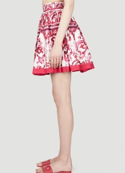 Majolica Print Skirt></noscript>Dolce & Gabbana Outlet