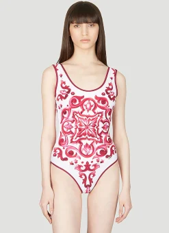 Majolica Racing Swimsuit>Dolce & Gabbana Sale