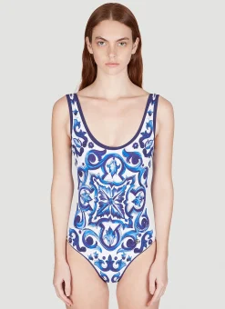 Majolica Swimsuit>Dolce & Gabbana