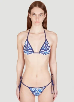 Majolica Triangle Bikini>Dolce & Gabbana Clearance