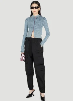 M-Anafi Ribbed Zip Top>Diesel Sale