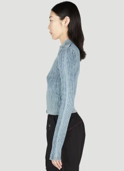 M-Anafi Ribbed Zip Top></noscript>Diesel Sale