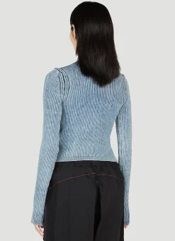 M-Anafi Ribbed Zip Top></noscript>Diesel Sale