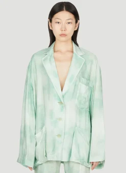 Marbel Print Oversized Pyjamas Shirt>Acne Studios Clearance