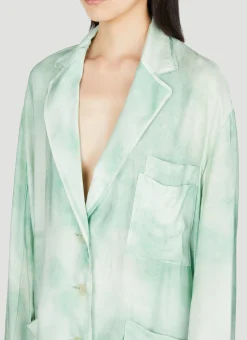 Marbel Print Oversized Pyjamas Shirt></noscript>Acne Studios Clearance