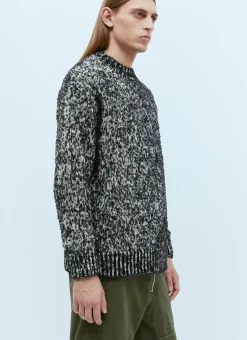 Men Dries Van Noten Knitwear^Markled Knit Sweater