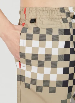 Men Burberry Swimwear^Martin Pixel Check Swim Shorts