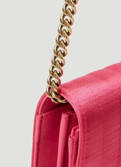 Men Saint Laurent Wallets & Cardholders^Matelasse Envelope Chain Wallet