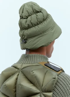 Men Moncler x Pharrell Williams Hats^Matte Ruched Bucket Hat
