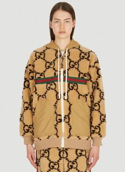 Maxi Gg Faux Fux Sweatshirt>Gucci Outlet