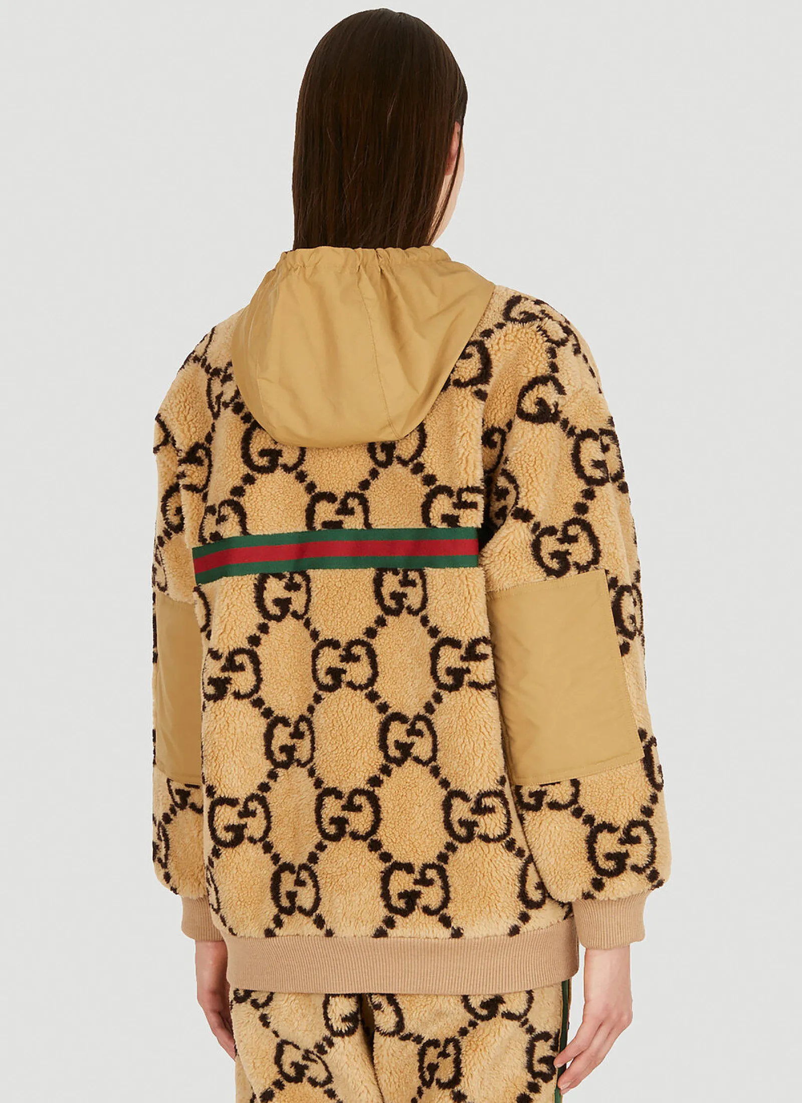 Maxi Gg Faux Fux Sweatshirt>Gucci Outlet