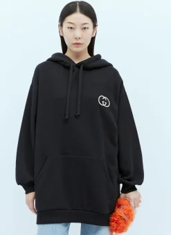 Maxi Interlocking Gg Hooded Sweatshirt></noscript>Gucci Outlet
