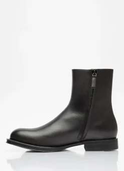 Men Lanvin Boots^Medley Zip Ankle Boots