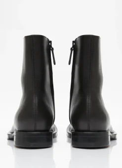 Men Lanvin Boots^Medley Zip Ankle Boots