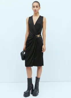 Medusa Fluid Midi Dress>Versace Discount