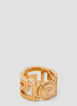 Men Versace Jewellery^Medusa Greca Ring