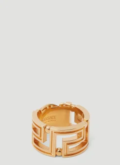 Men Versace Jewellery^Medusa Greca Ring