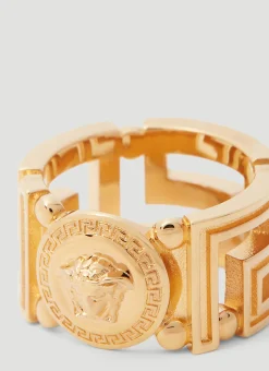 Men Versace Jewellery^Medusa Greca Ring