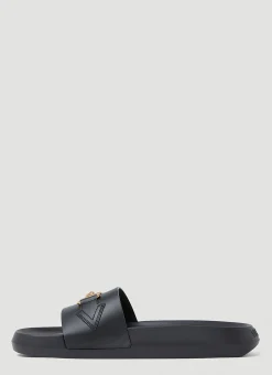 Men Versace Slides^Medusa Open Toe Slides