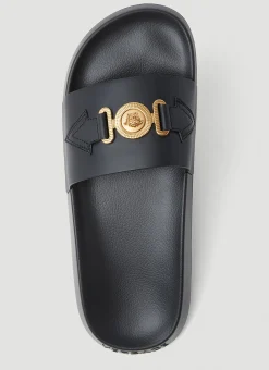 Men Versace Slides^Medusa Open Toe Slides