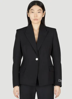 Medusa Single Breasted Blazer>Versace Hot