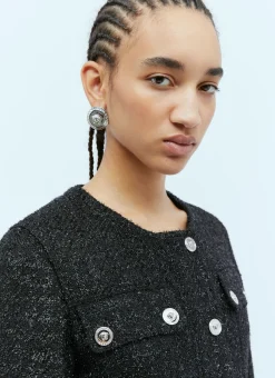 Medusa Tweed Jacket></noscript>Versace New