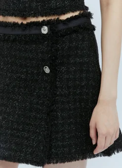 Medusa Tweed Mini Skirt></noscript>Versace Sale