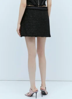 Medusa Tweed Mini Skirt></noscript>Versace Sale