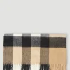 Men Burberry Scarves^Mega Check Scarf