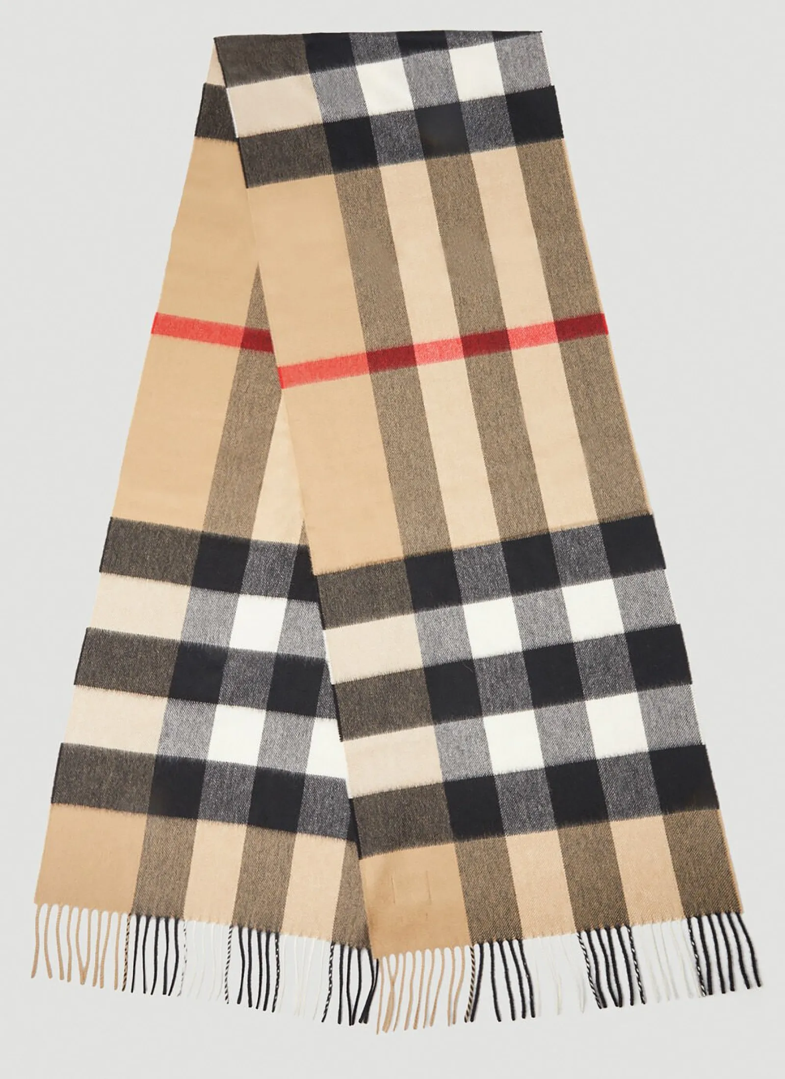 Men Burberry Scarves^Mega Check Scarf