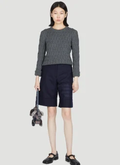 Merino Crisscross Sweater>Thom Browne Discount