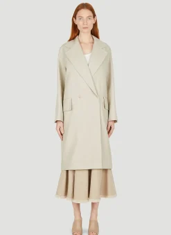 Mescal Double Breasted Coat>Max Mara Clearance