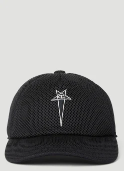 Men Rick Owens x Champion Hats^Mesh Baseball Cap
