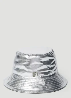Men Paco Rabanne Hats^Metallic Bucket Hat