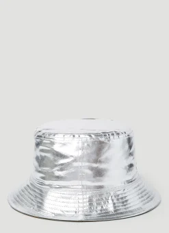 Men Paco Rabanne Hats^Metallic Bucket Hat
